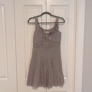 Loft Tan sz 0 linen dress